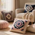 crochet pillow ideas